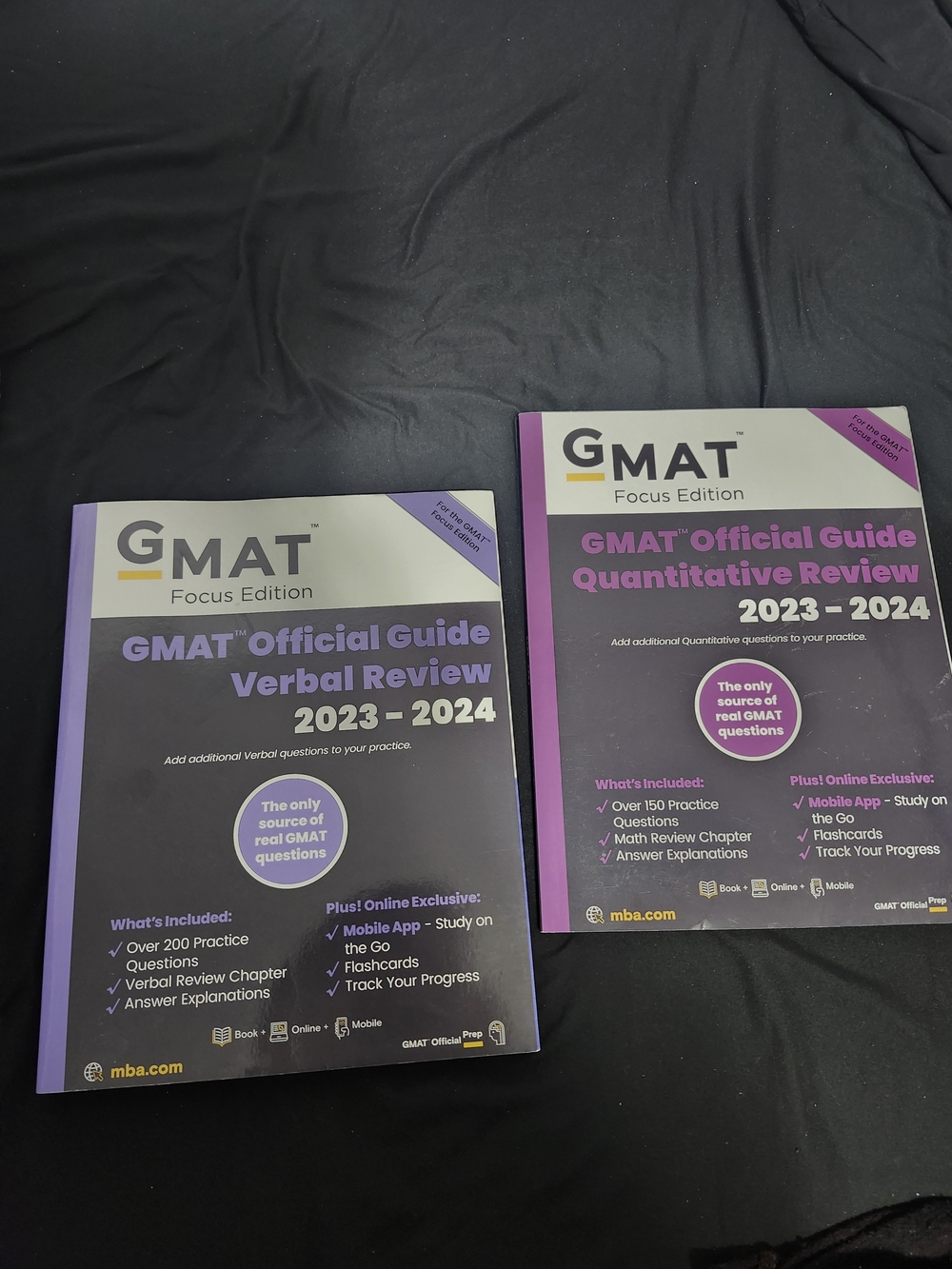 GMAT Official Guide Verbal & Quantitative Review 2023-2024 - Purple
